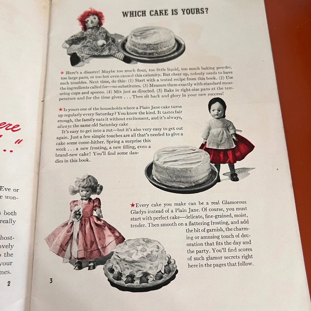 Vintage 1940 Time for a Party Hostess Book‎ of Baking Recipes General Foods 5264